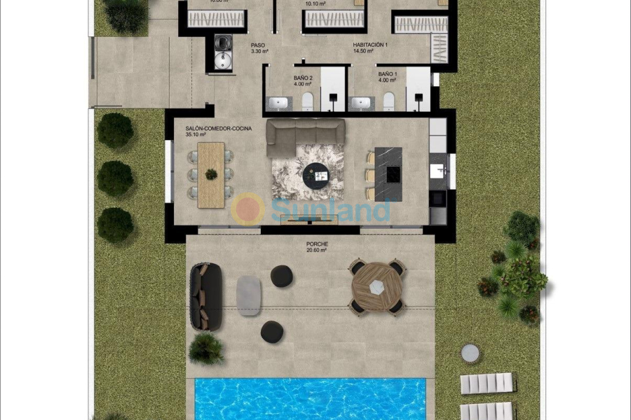 Ny bygg - Villa - Hondón de las Nieves - Urbaniz La Montañosa