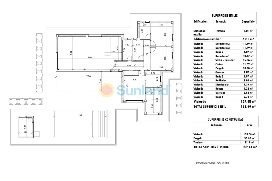 New Build - Villa - Aspe - Poligono 19