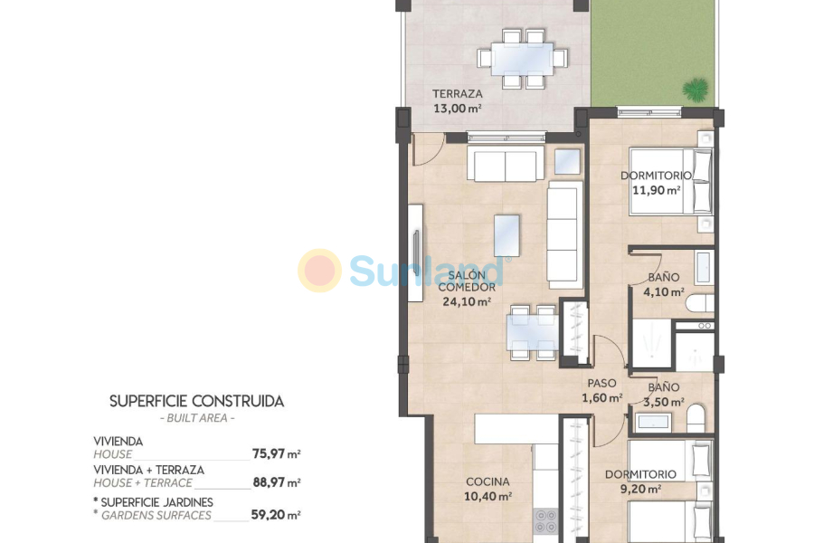 New Build - Ground Floor Bungalow - San Miguel De Salinas - La Cañada