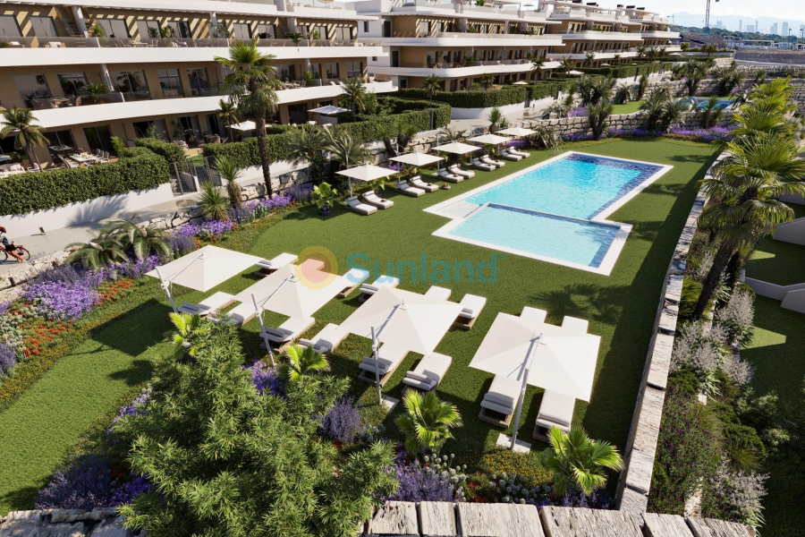 New Build - Ground floor apartment - Finestrat - Campana garden