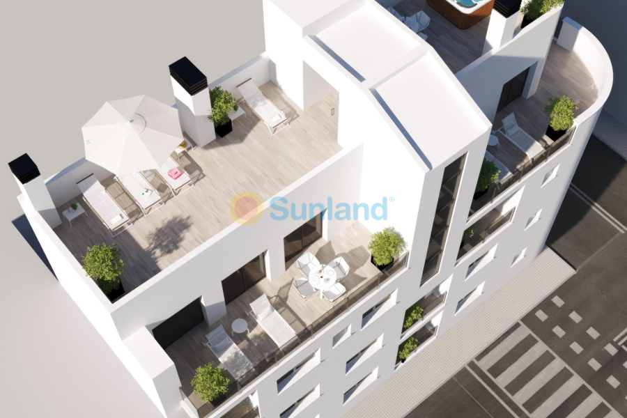 Ny bygg - Ground floor apartment - Torrevieja - Centro
