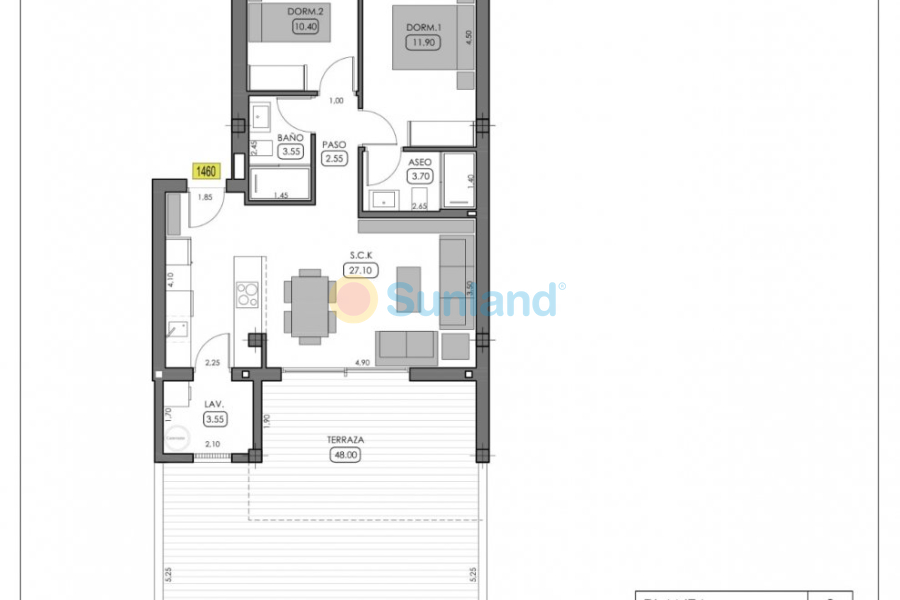 New Build - Ground Floor Bungalow - Algorfa - La finca golf