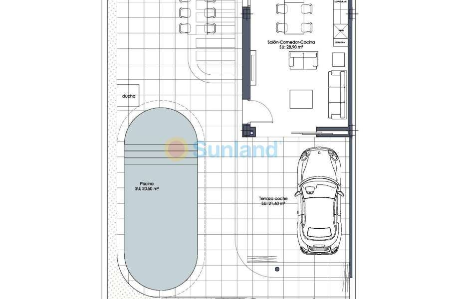 Nueva construcción  - Semidetached - Los Alcázares - Serena Golf