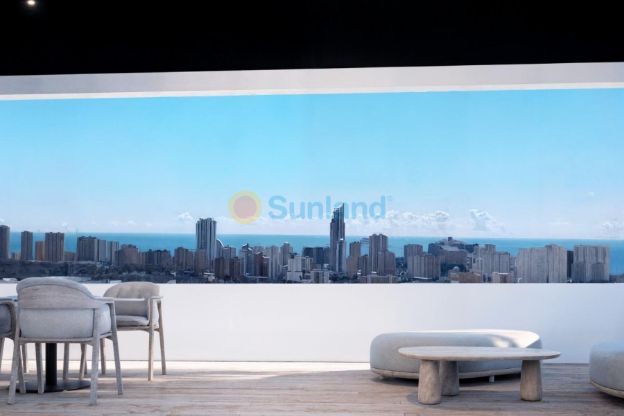 Ny bygg - Ground floor apartment - Finestrat - Balcón de finestrat