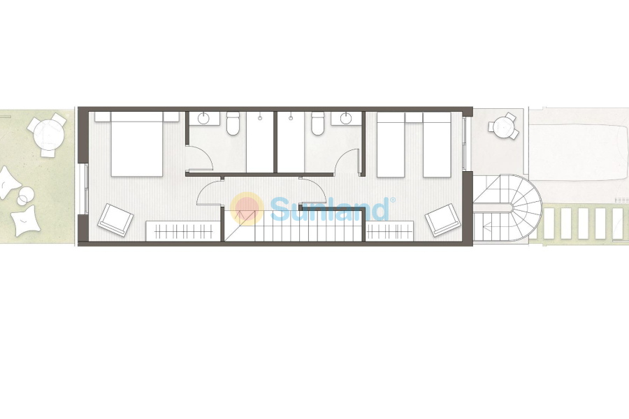 Новостройка - Town House - Pilar de la Horadada - pueblo
