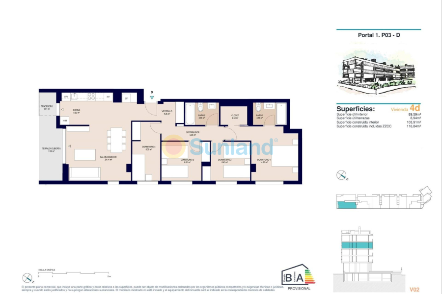 Nueva construcción  - Apartamento - ALICANTE - San Agustín-PAU 2