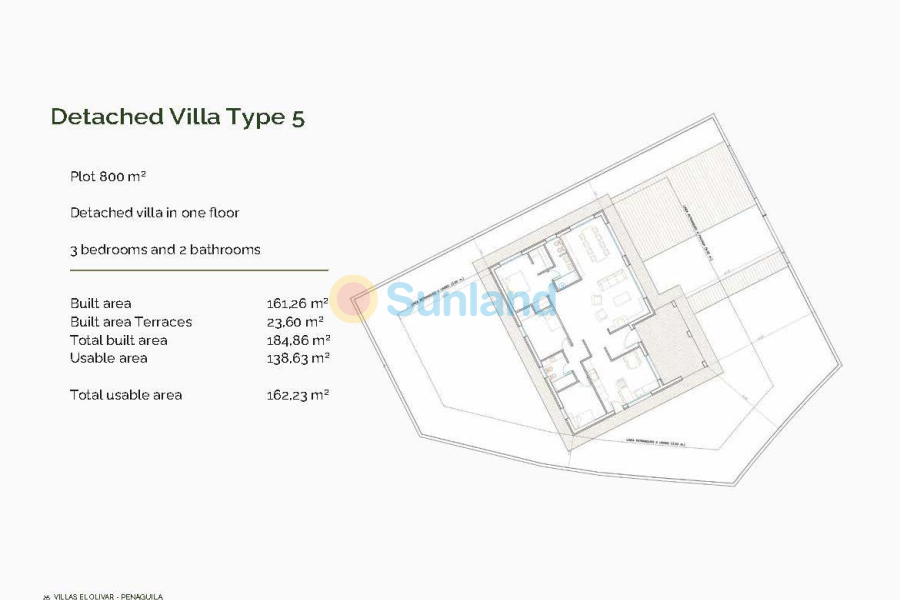 New Build - Villa - Penaguila - El Olivar