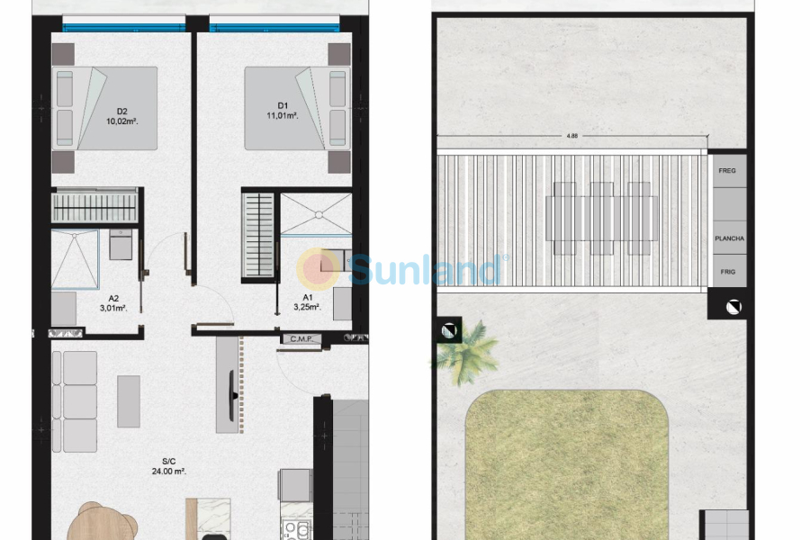 Neubau - Bungalow - San Pedro del Pinatar - CENTRO