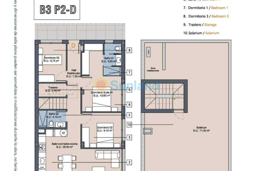 Nueva construcción  - Ático - Los Alcázares - Serena Golf