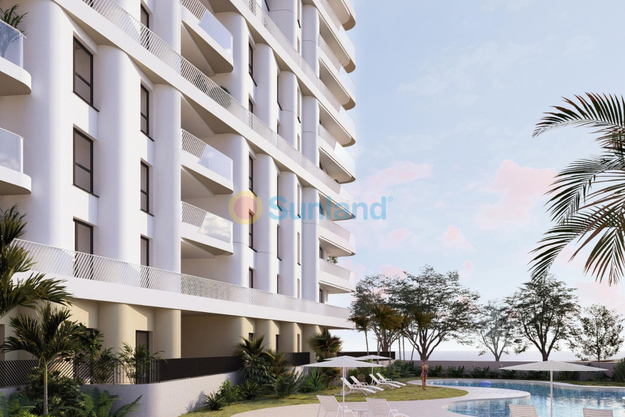 New Build - Ground floor apartment - Villajoyosa - La Tellerola