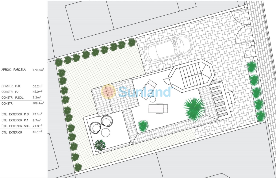 Ny bygg - Villa - San Fulgencio - El Oasis