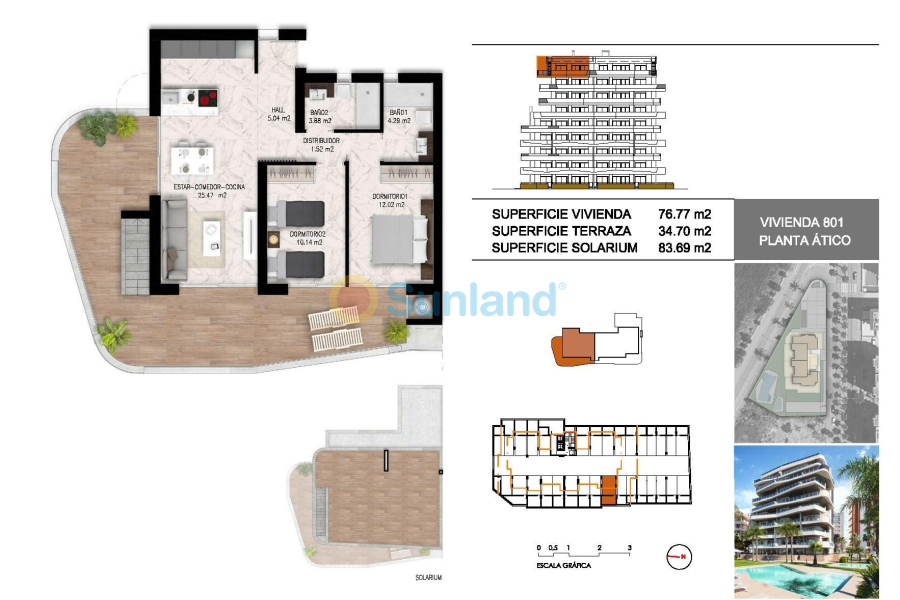 New Build - Penthouse - Guardamar del Segura - PUERTO